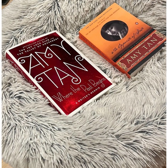 Amy Tan Book Lot - where the past begins hc & memories of a writing life - Picture 2 of 5